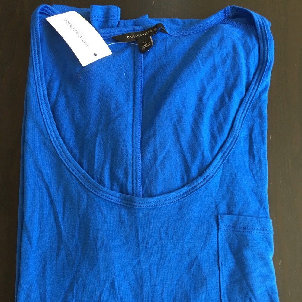 modal Scoop T Shirts -Banana Republic